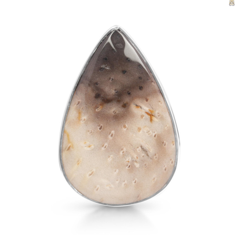 Plumroot Agate Adjustable Ring-ADJ-R PTJ-2-19