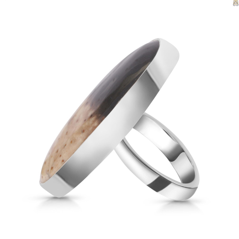 Plumroot Agate Adjustable Ring-ADJ-R PTJ-2-8