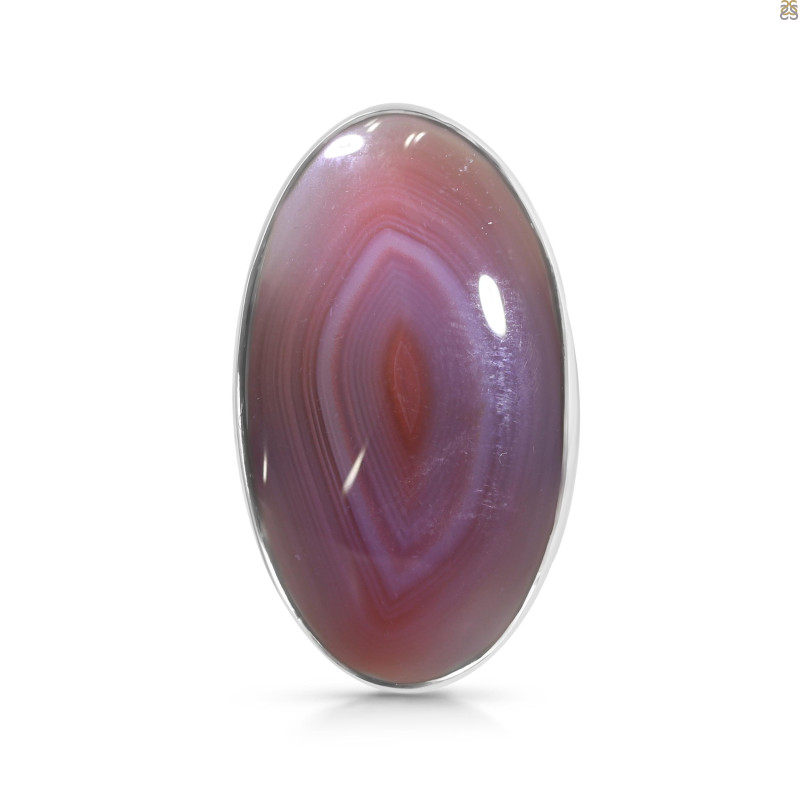 Red Botswana Agate Adjustable Ring-ADJ-R RBA-2-17