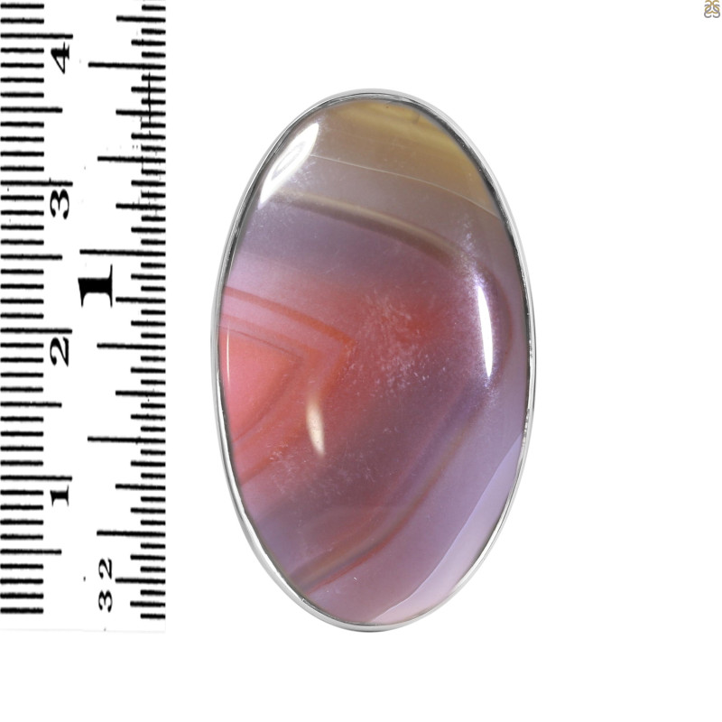 Red Botswana Agate Adjustable Ring-ADJ-R RBA-2-18