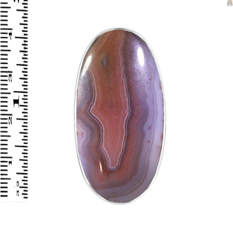 Red Botswana Agate Adjustable Ring-ADJ-R RBA-2-20