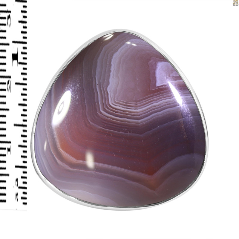 Red Botswana Agate Adjustable Ring-ADJ-R RBA-2-23