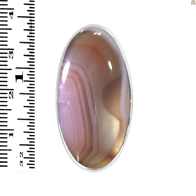 Red Botswana Agate Adjustable Ring-ADJ-R RBA-2-28