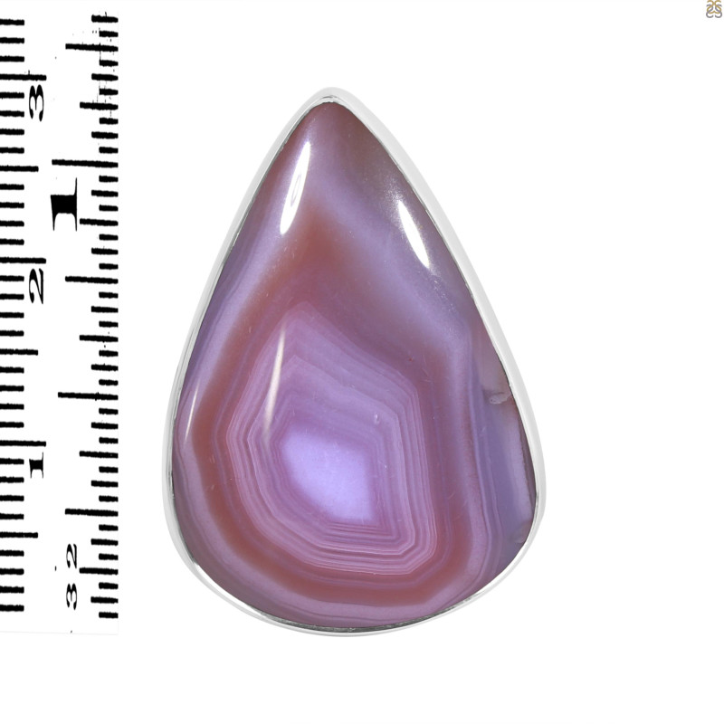 Red Botswana Agate Adjustable Ring-ADJ-R RBA-2-34