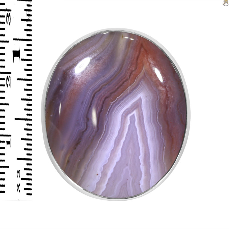 Red Botswana Agate Adjustable Ring-ADJ-R RBA-2-36