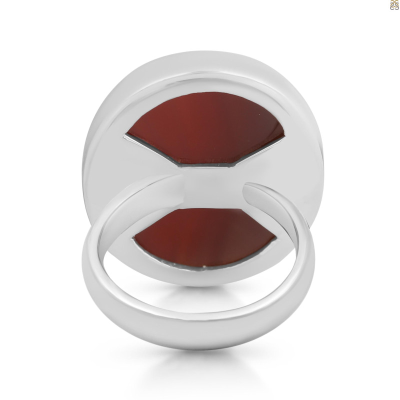 Red Botswana Agate Adjustable Ring-ADJ-R RBA-2-41