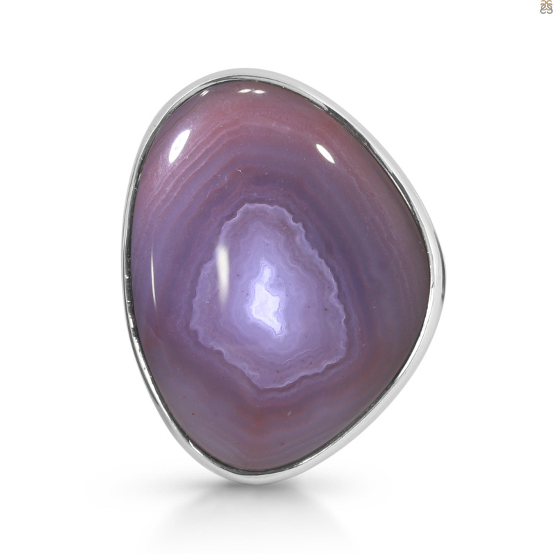 Red Botswana Agate Adjustable Ring-ADJ-R RBA-2-44