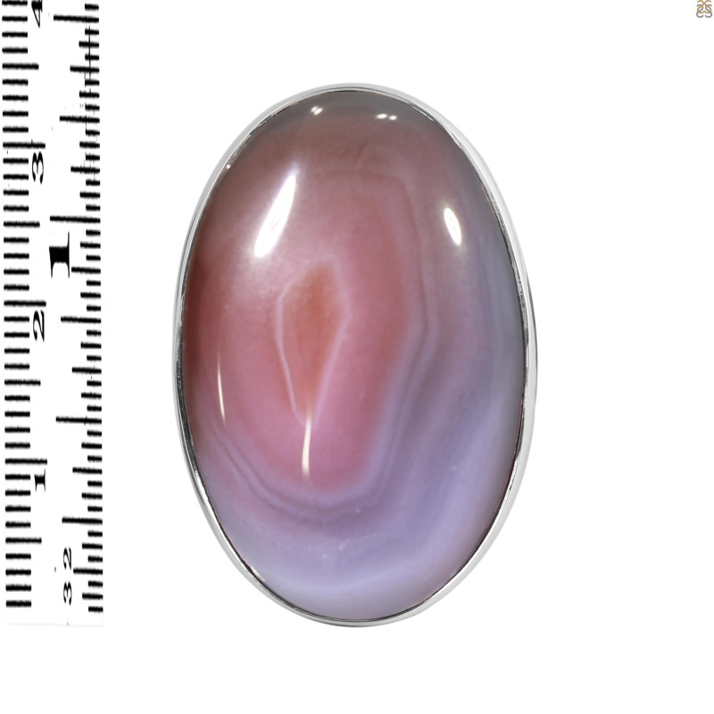 Red Botswana Agate Adjustable Ring-ADJ-R RBA-2-46