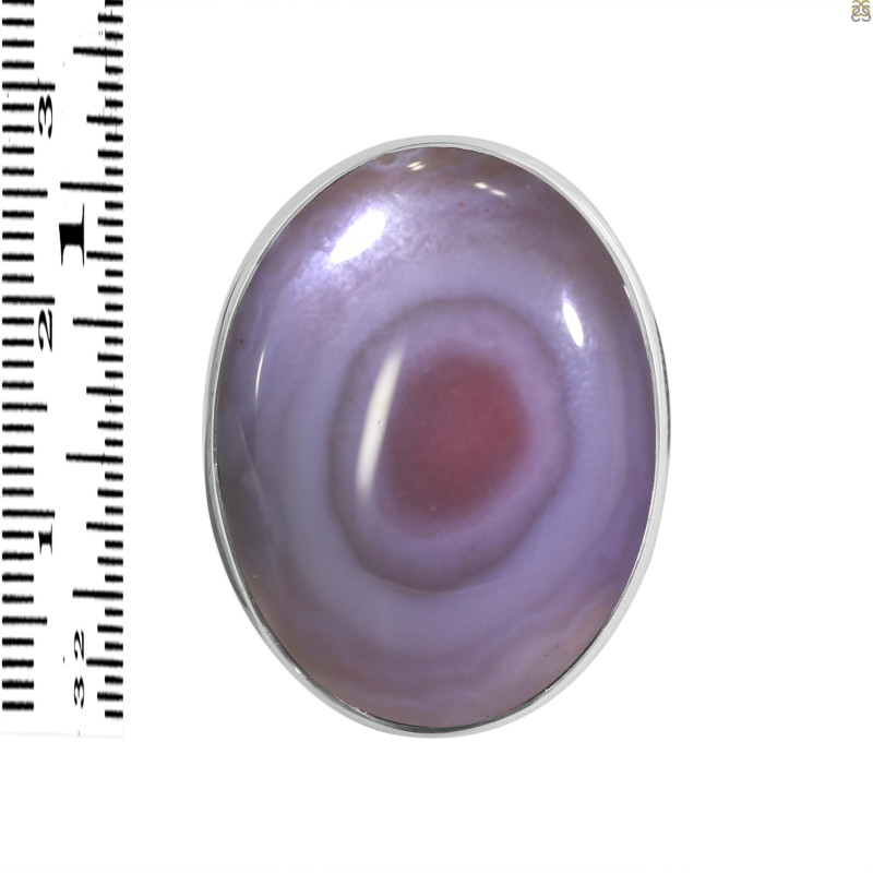 Red Botswana Agate Adjustable Ring-ADJ-R RBA-2-69