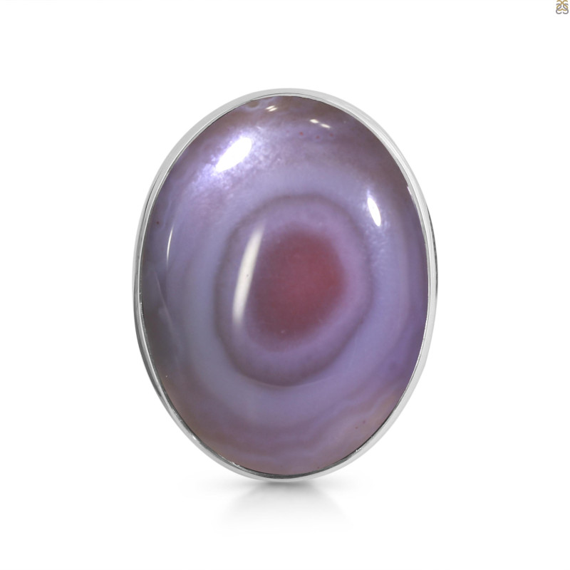 Red Botswana Agate Adjustable Ring-ADJ-R RBA-2-69