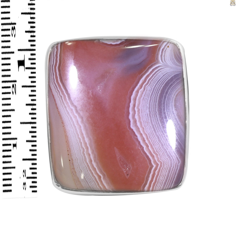 Red Botswana Agate Adjustable Ring-ADJ-R RBA-2-9