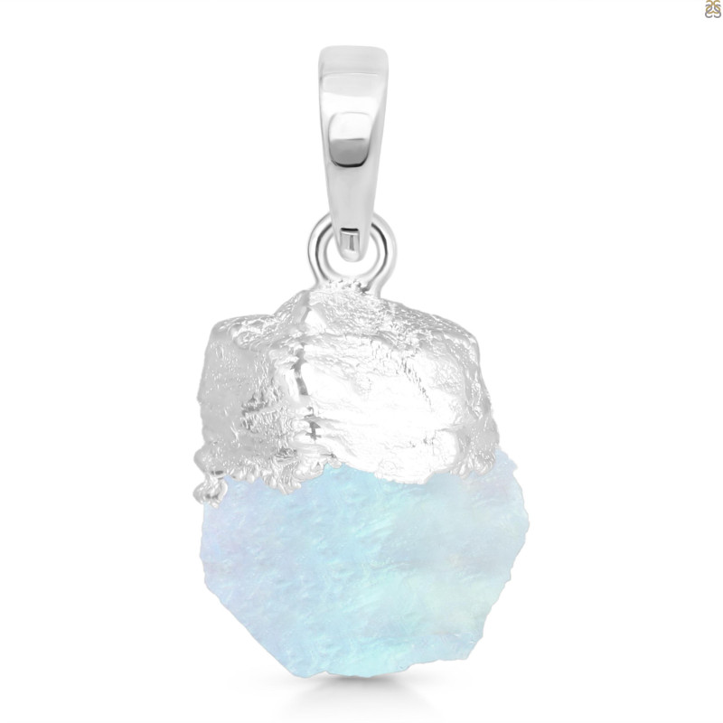 Moonstone Raw Crystal Pendant RBM-RCYP-1