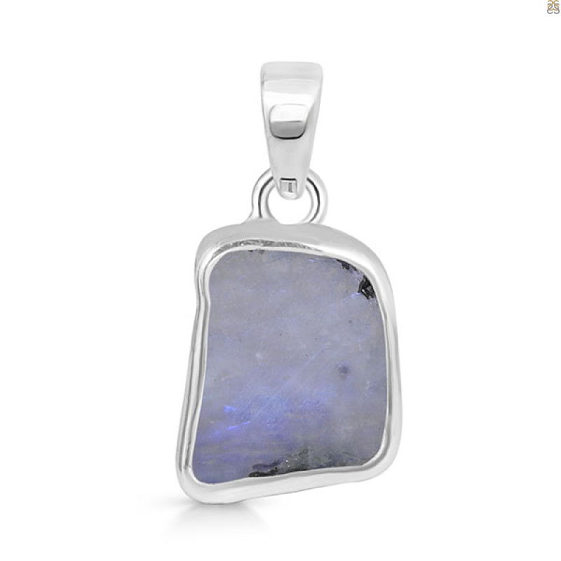 Moonstone Slice Pendant-SP RBM-1-445
