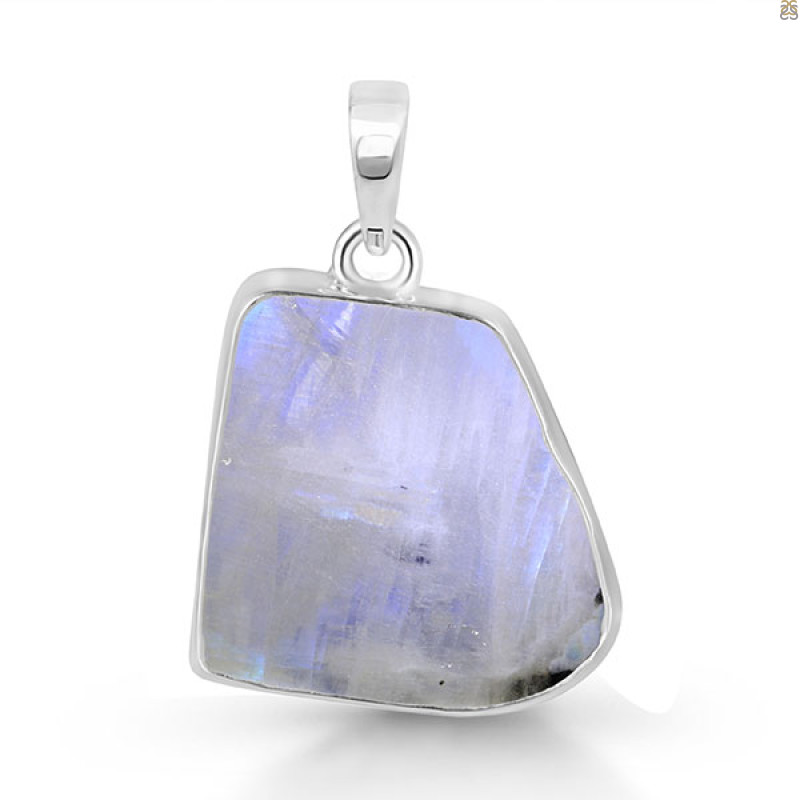 Moonstone Slice Pendant-SP RBM-1-472