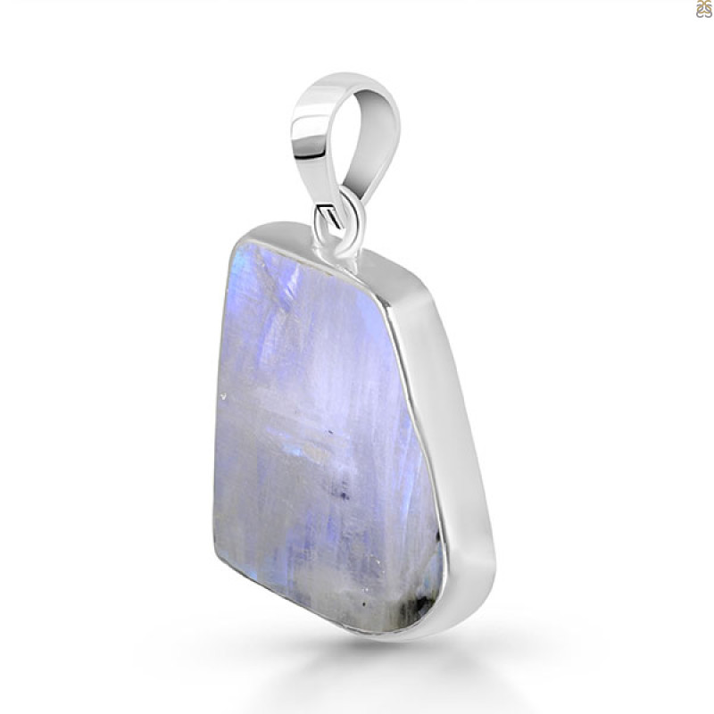 Moonstone Slice Pendant-SP RBM-1-472
