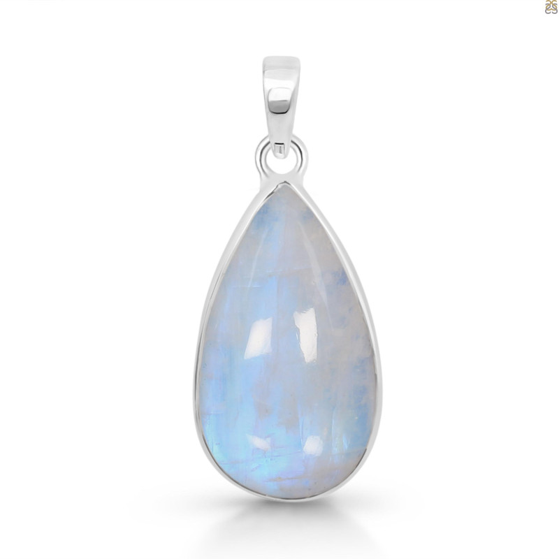 Moonstone Pendant-SP RBM-1-548