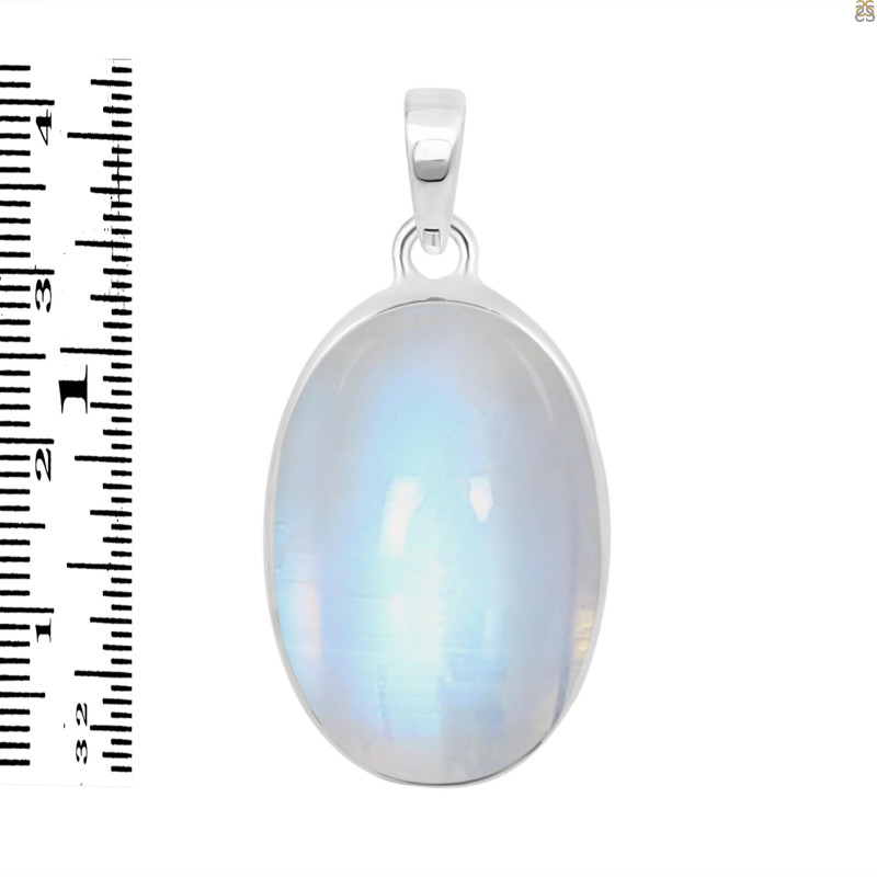 Moonstone Pendant-SP RBM-1-549