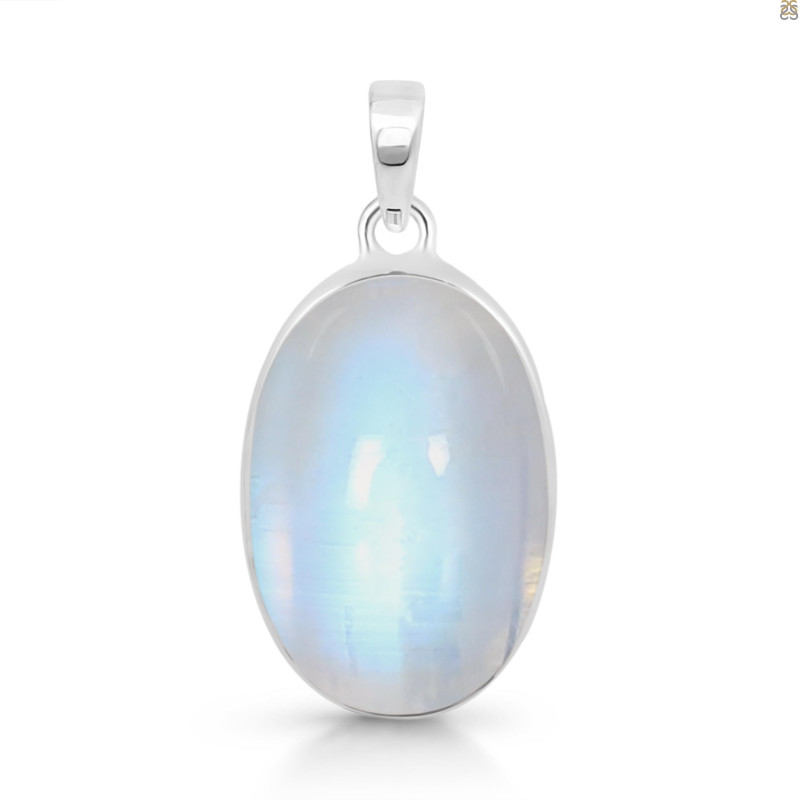 Moonstone Pendant-SP RBM-1-549