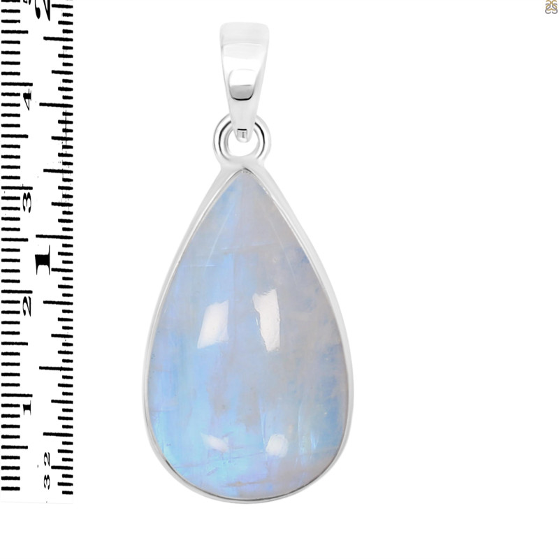 Moonstone Pendant-SP RBM-1-552