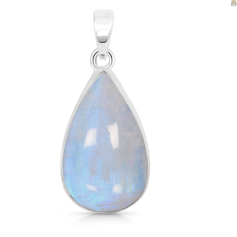 Moonstone Pendant-SP RBM-1-552