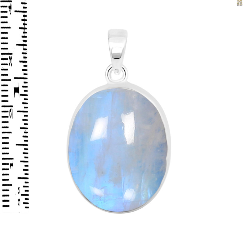 Moonstone Pendant-SP RBM-1-553