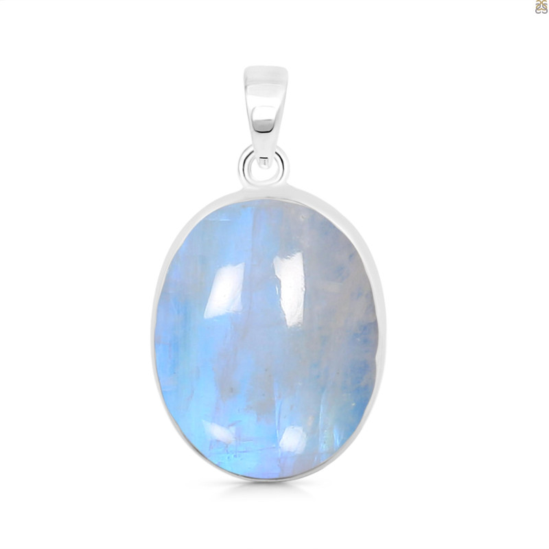 Moonstone Pendant-SP RBM-1-553