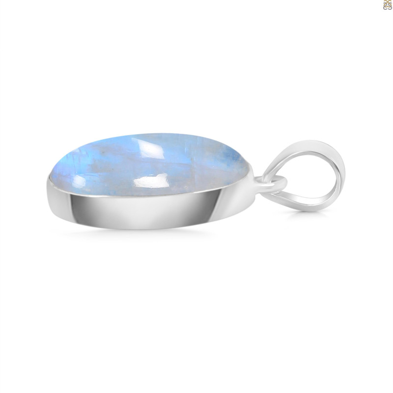 Moonstone Pendant-SP RBM-1-553