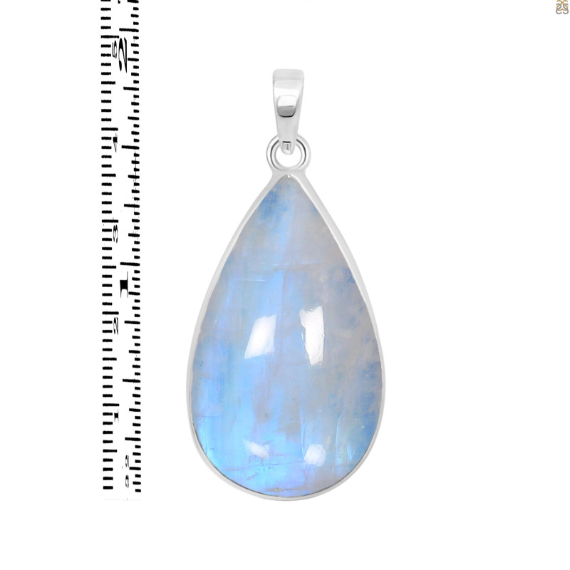 Moonstone Pendant-SP RBM-1-554