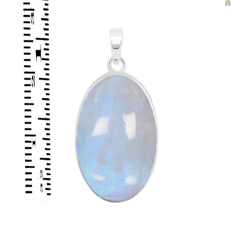 Moonstone Pendant-SP RBM-1-555