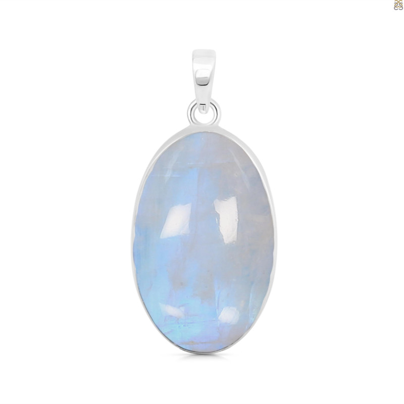 Moonstone Pendant-SP RBM-1-555