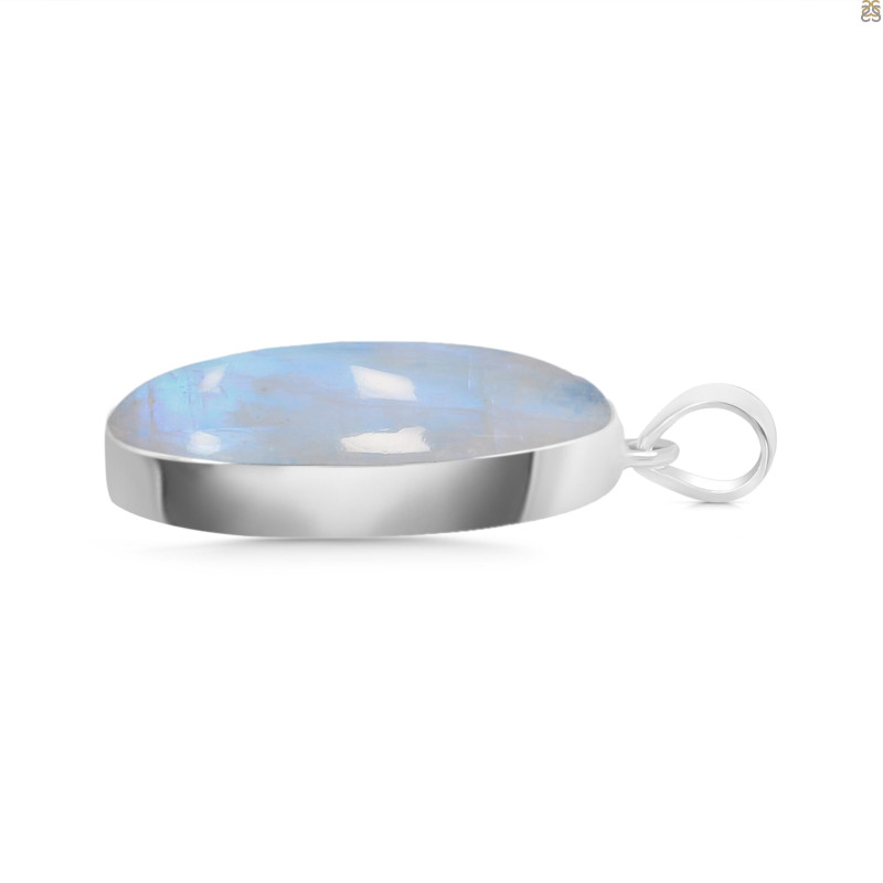 Moonstone Pendant-SP RBM-1-555