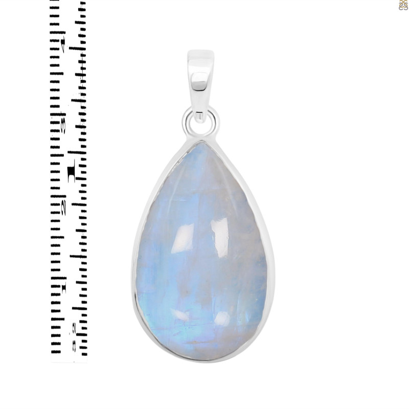 Moonstone Pendant-SP RBM-1-556