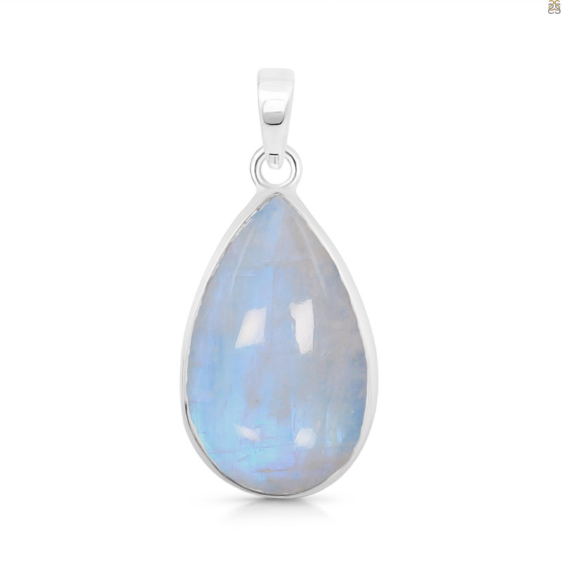 Moonstone Pendant-SP RBM-1-556
