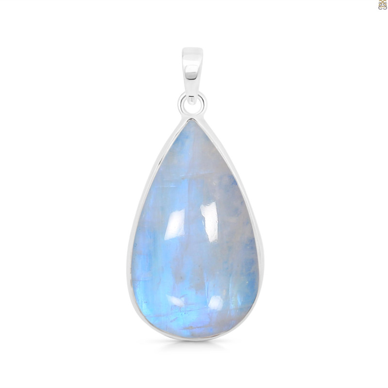 Moonstone Pendant-SP RBM-1-558