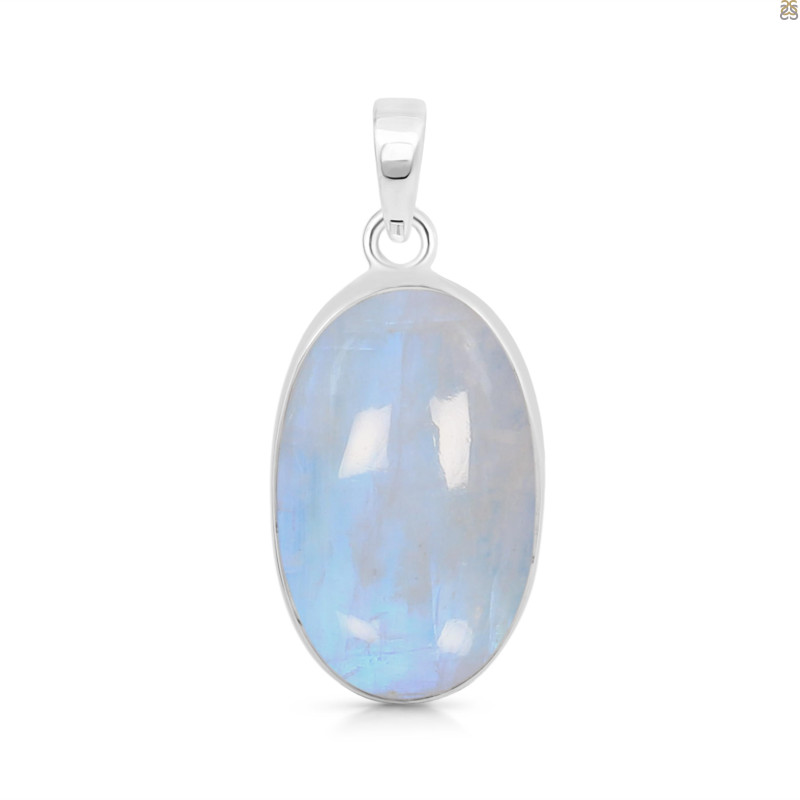 Moonstone Pendant-SP RBM-1-559