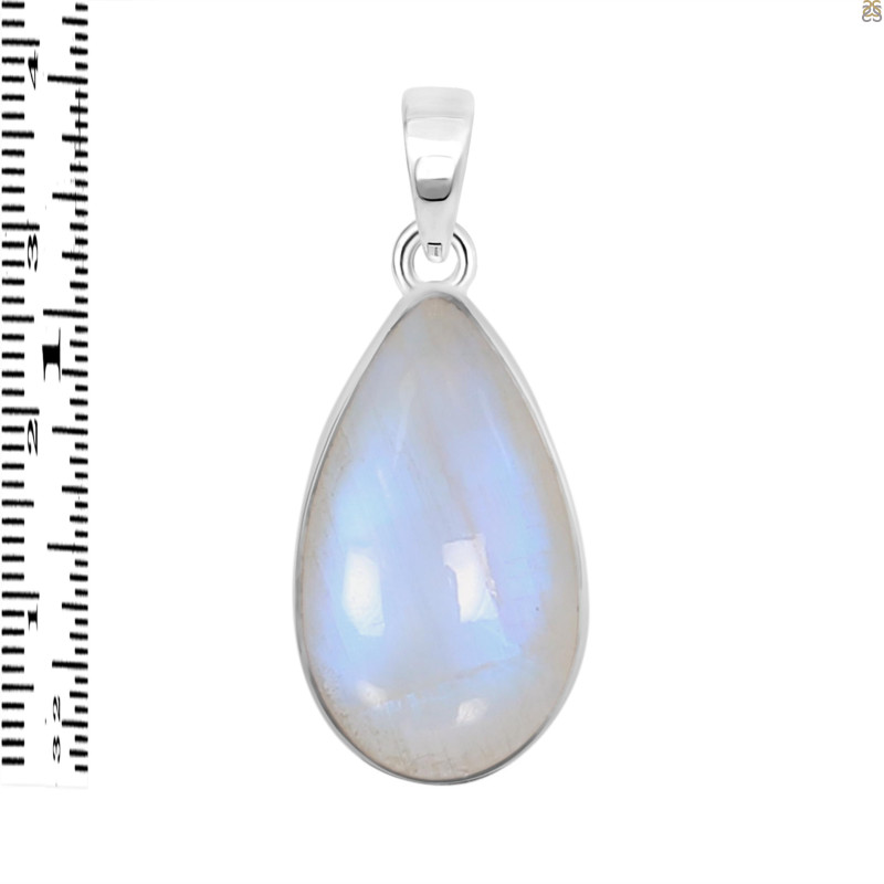 Moonstone Pendant-SP RBM-1-561
