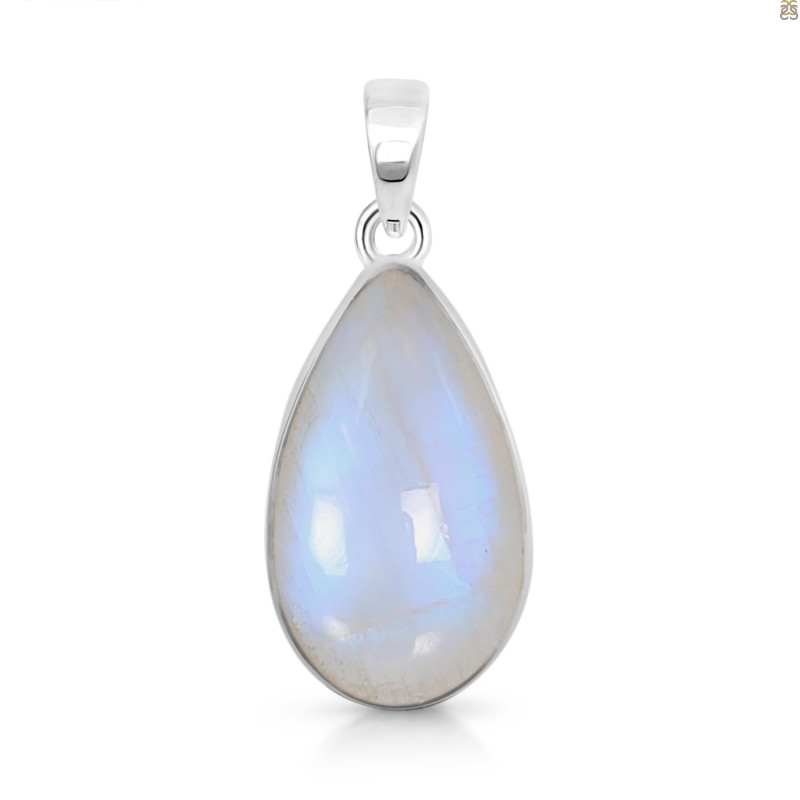 Moonstone Pendant-SP RBM-1-561