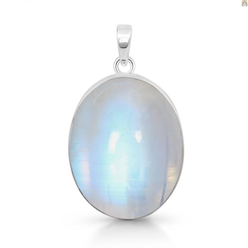 Moonstone Pendant-SP RBM-1-564