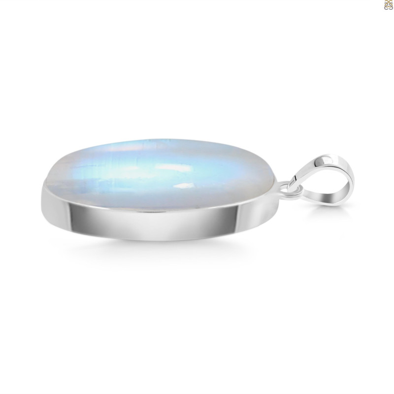 Moonstone Pendant-SP RBM-1-564