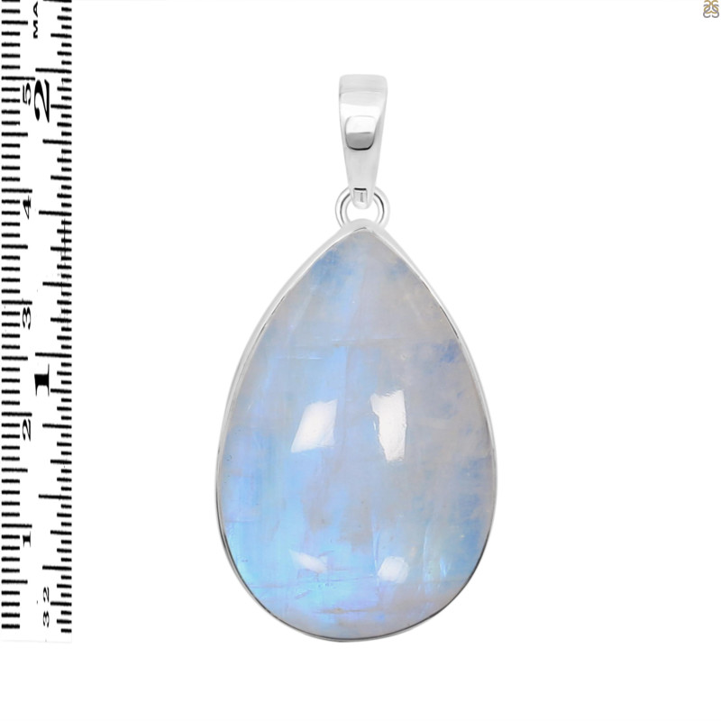 Moonstone Pendant-SP RBM-1-567