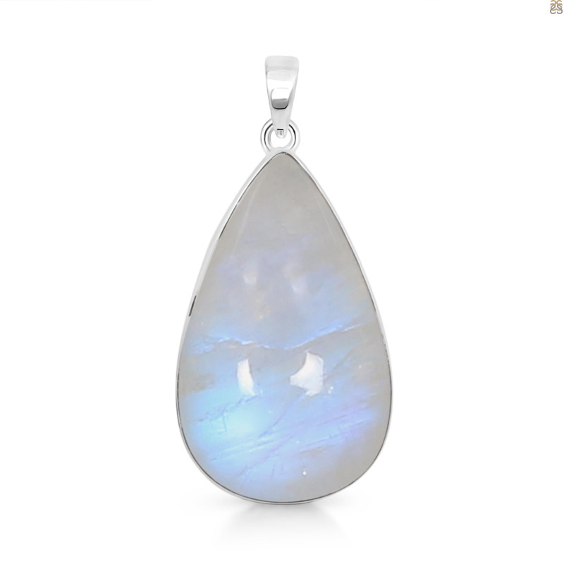 Moonstone Pendant-SP RBM-1-571