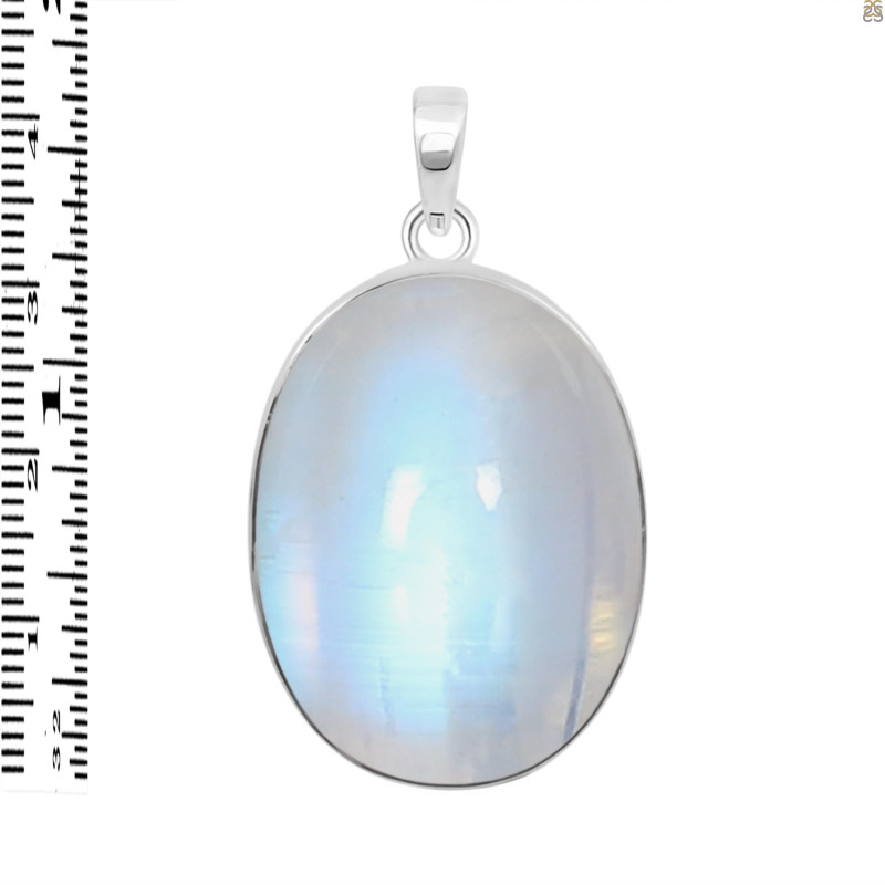 Moonstone Pendant-SP RBM-1-573