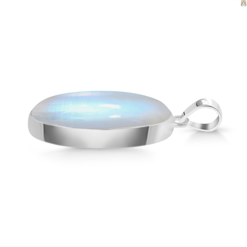 Moonstone Pendant-SP RBM-1-573