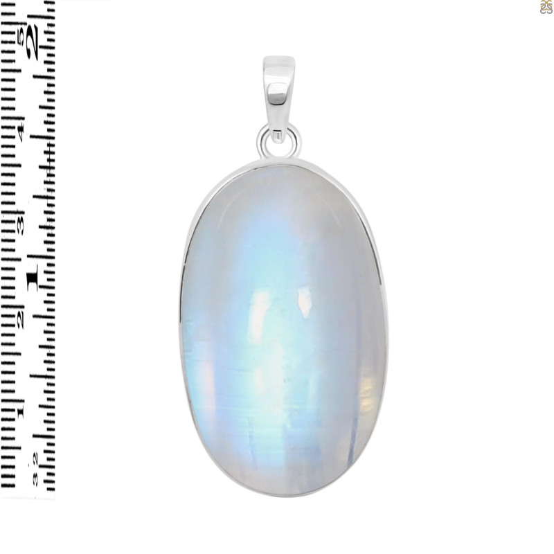 Moonstone Pendant-SP RBM-1-577