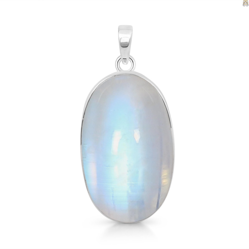 Moonstone Pendant-SP RBM-1-577