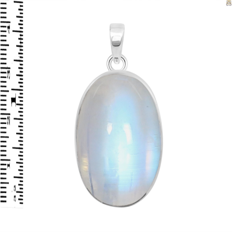 Moonstone Pendant-SP RBM-1-580