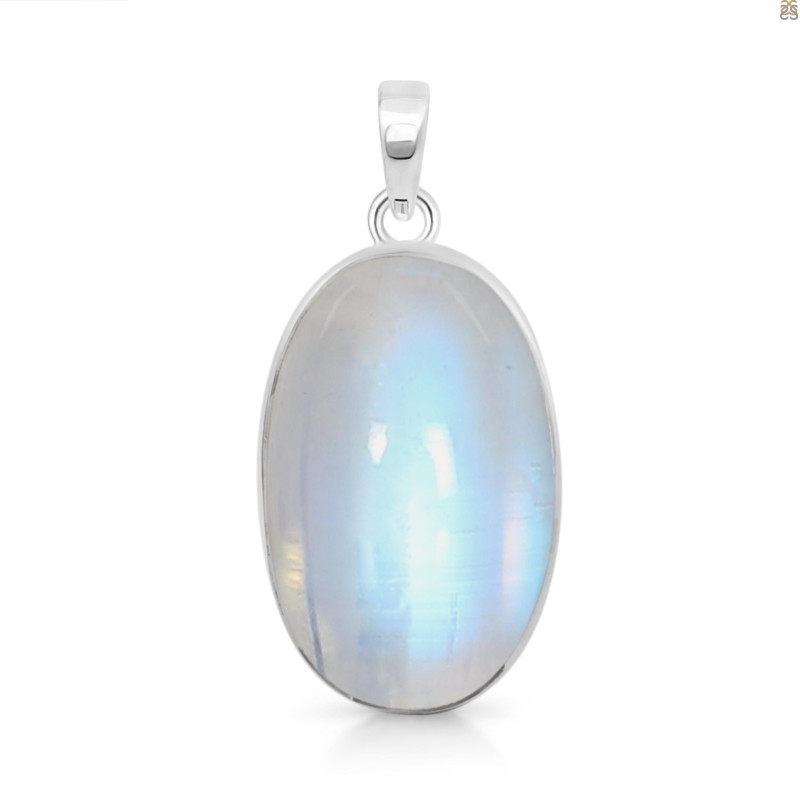Moonstone Pendant-SP RBM-1-580