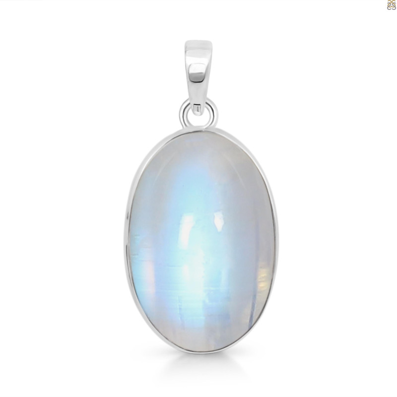 Moonstone Pendant-SP RBM-1-583