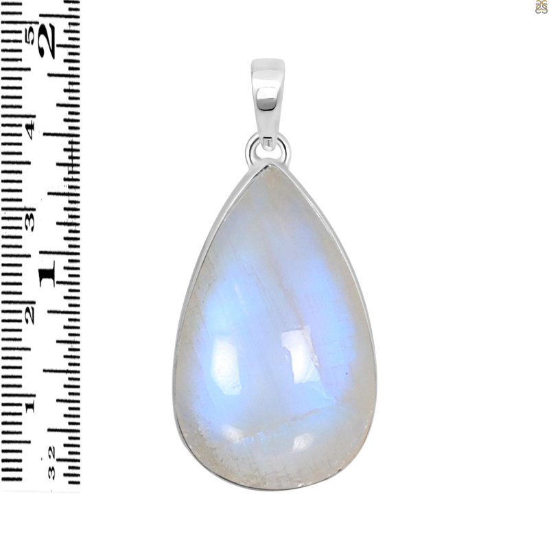 Moonstone Pendant-SP RBM-1-586