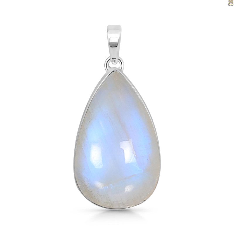 Moonstone Pendant-SP RBM-1-586